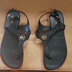 Michael Kors black woman's sandals size 9 New
